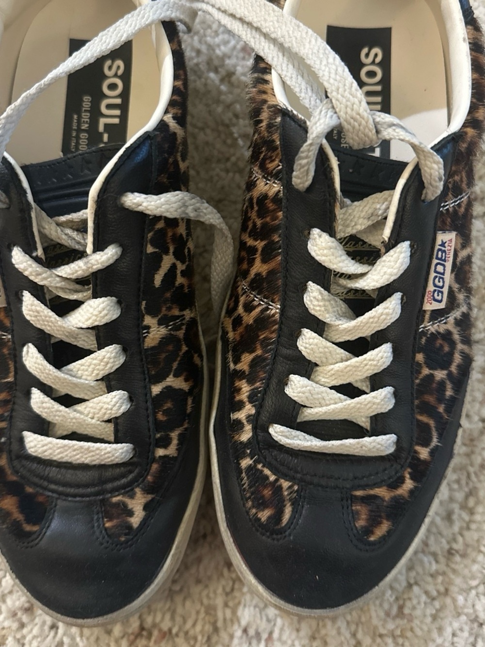 Leopard Golden Goose Sneakers - Picture 5 of 8
